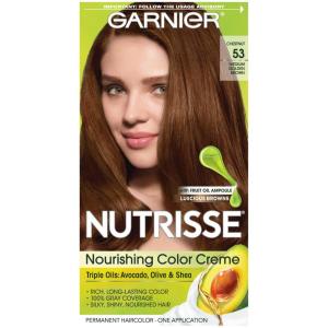 imageGarnier Hair Color Nutrisse Ultra Color Nourishing Creme RC1 Medium Intense Copper Red Terracotta Chili Permanent Hair Dye 2 Count Packaging May Vary53 Medium Golden Brown Chestnut