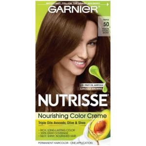 imageGarnier Hair Color Nutrisse Ultra Color Nourishing Creme RC1 Medium Intense Copper Red Terracotta Chili Permanent Hair Dye 2 Count Packaging May Vary50 Medium Natural Brown Truffle