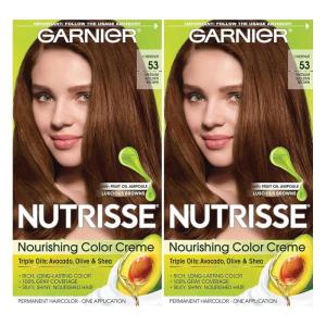 imageGarnier Hair Color Nutrisse Ultra Color Nourishing Creme RC1 Medium Intense Copper Red Terracotta Chili Permanent Hair Dye 2 Count Packaging May Vary53 Medium Golden Brown