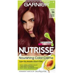 imageGarnier Hair Color Nutrisse Ultra Color Nourishing Creme RC1 Medium Intense Copper Red Terracotta Chili Permanent Hair Dye 2 Count Packaging May Vary56 Medium Reddish Brown Sangria