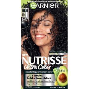 imageGarnier Hair Color Nutrisse Ultra Color Nourishing Creme RC1 Medium Intense Copper Red Terracotta Chili Permanent Hair Dye 2 Count Packaging May VaryBL11 Jet Blue Black Black Currant
