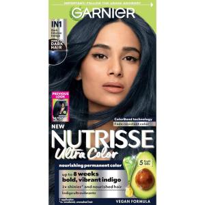imageGarnier Hair Color Nutrisse Ultra Color Nourishing Creme RC1 Medium Intense Copper Red Terracotta Chili Permanent Hair Dye 2 Count Packaging May VaryIN1 Dark Intense Indigo Midnight Iris