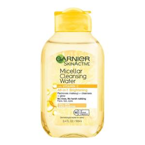 imageGarnier Micellar Water with Vitamin C Facial Cleanser ampamp Makeup Remover Brightening ampamp Hydrating For All Skin Types Vegan Cruelty Free 135 Fl Oz 400mL 2 CountUnscented