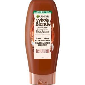 imageGarnier Whole Blends Coconut Oil ampamp Cocoa Butter Smoothing Shampoo for Frizzy Hair 22 Fl Oz 2 Count Packaging May VaryCoconut OilCocoa Butter