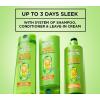 imageGarnier Fructis Sleek and Shine Intense Smooth Leave In Conditioner Conditioning Hair Cream for Frizzy Dry Hair Plant Keratin  Argan Oil Value Size 169 Fl Oz
