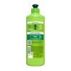 imageGarnier Fructis Sleek and Shine Intense Smooth Leave In Conditioner Conditioning Hair Cream for Frizzy Dry Hair Plant Keratin  Argan Oil Value Size 169 Fl Oz