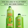 imageGarnier Fructis Sleek and Shine Intense Smooth Leave In Conditioner Conditioning Hair Cream for Frizzy Dry Hair Plant Keratin  Argan Oil Value Size 169 Fl Oz