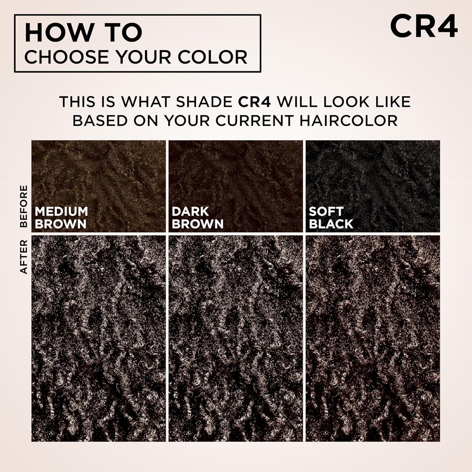 imageGarnier Nutrisse 0 Ammonia Glossy Curl Color Permanent Hair Dye for Curls Vegan Color For 100 Gray Coverage CurlProtecting Formula with Enhancing Oil CR4 Glossy Dark Brown Pack of 2