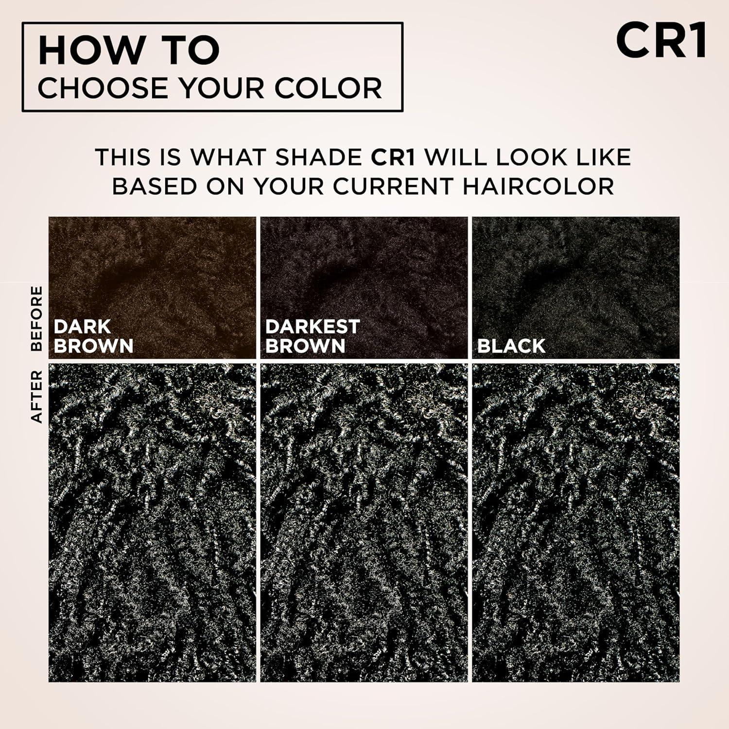 imageGarnier Nutrisse 0 Ammonia Glossy Curl Color Permanent Hair Dye for Curls Vegan Color For 100 Gray Coverage CurlProtecting Formula with Enhancing Oil CR1 Glossy Black Pack of 2