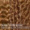 imageGarnier Nutrisse 0 Ammonia Glossy Curl Color Permanent Hair Dye for Curls Vegan Color For 100 Gray Coverage CurlProtecting Formula with Enhancing Oil CR6 Glossy Golden Brown Pack of 2